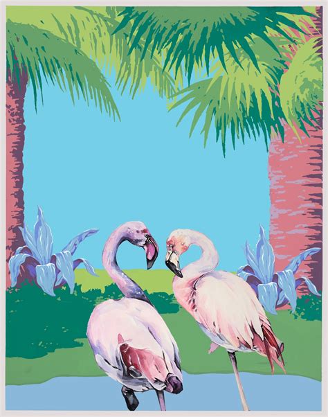 paradise and flamingo